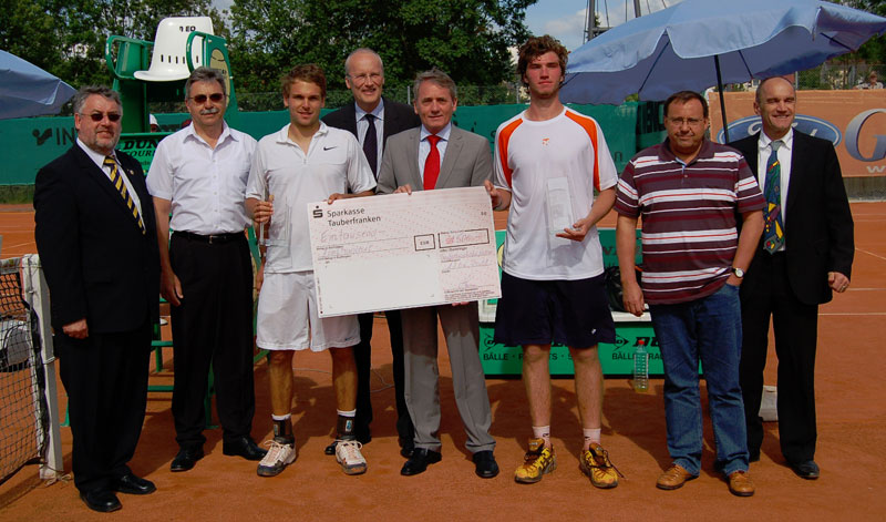 TBB Open 2011 Scheck�bergabe