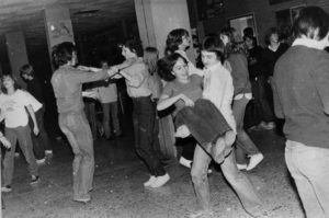 im Matthias- Grünewald-Gymnasium, 1978