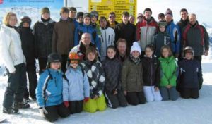 Teilnehmer der Skifreizeit, Axamer Lizum 2012