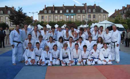 Beim Partnerschaft - Judoclub in Vitry-le-François (Frankreich)