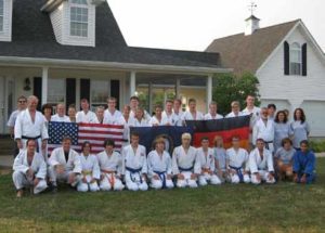 Beim Partnerschaft - Judoclub in Kentucky (USA)
